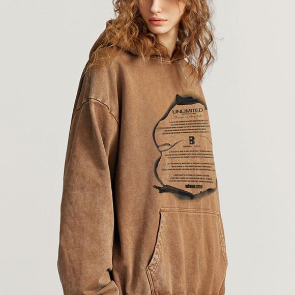 Fashion women's printed sweatshirt - Picture 2 of 4